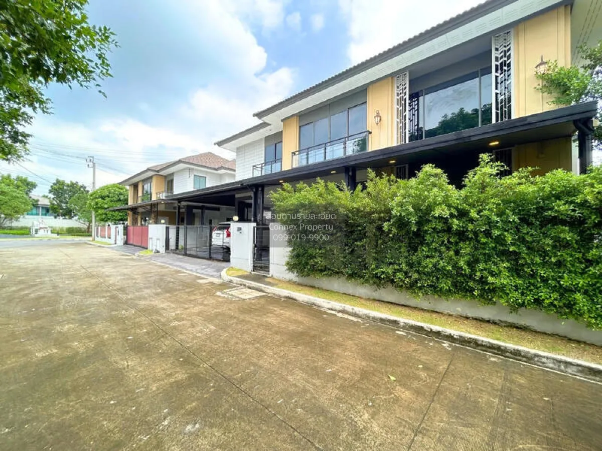 ขายบ้าน  ชีวารมย์ นครอินทร์ ห้องมุม หน้ากว้าง บางขนุน บางใหญ่ นนท