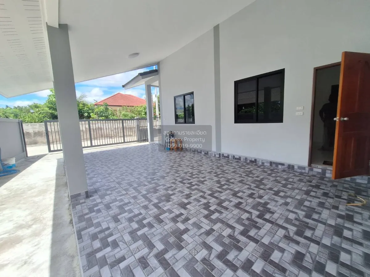 For Sale ็Detached House , wide frontage , Bang Lamung , Bang Lam