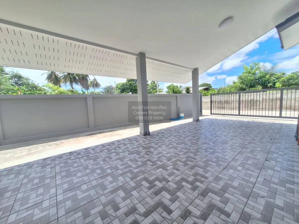 For Sale ็Detached House , wide frontage , Bang Lamung , Bang Lam