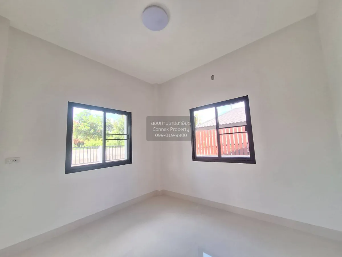 For Sale ็Detached House , wide frontage , Bang Lamung , Bang Lam