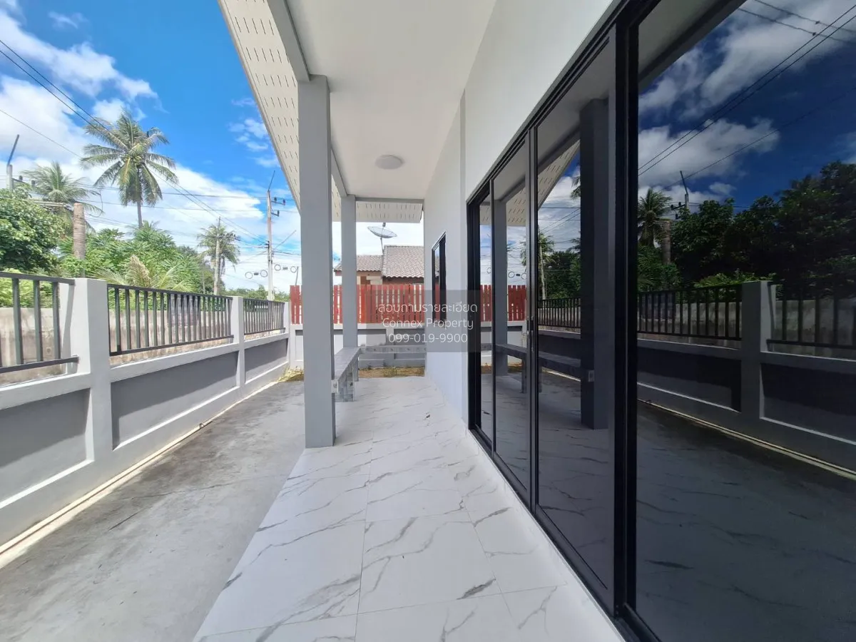 For Sale ็Detached House , wide frontage , Bang Lamung , Bang Lam
