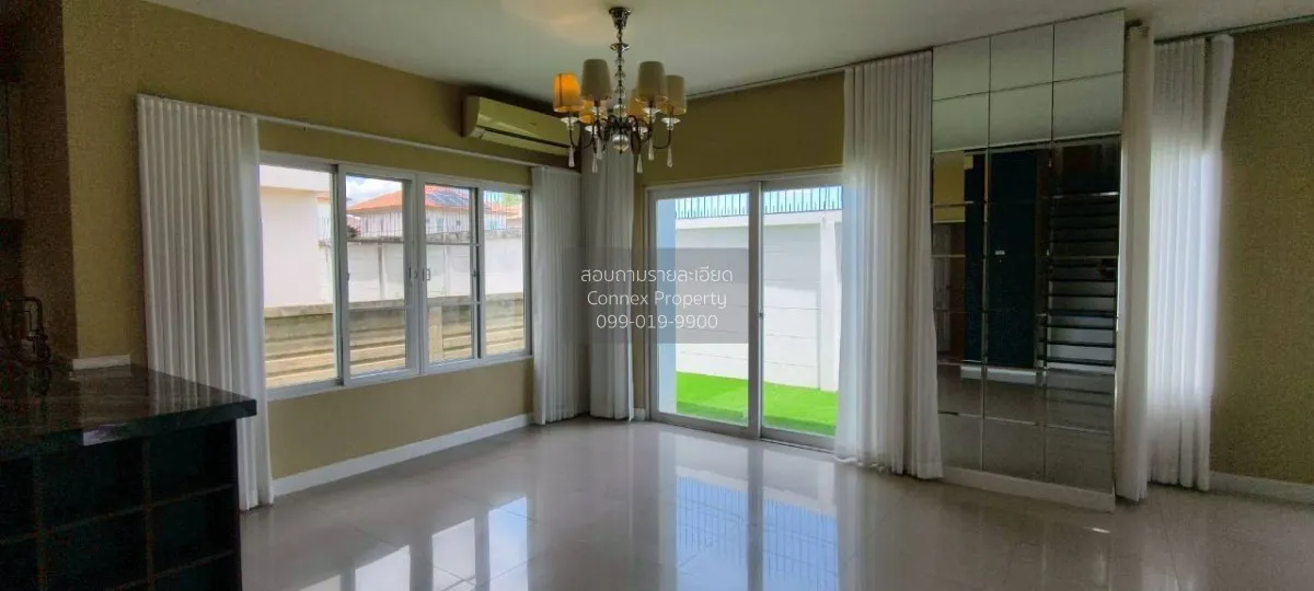 ขายบ้าน  บุราสิริ อ่อนนุช – บางนา หน้ากว้าง รีโนเวทใหม่ ดอกไม้ เข