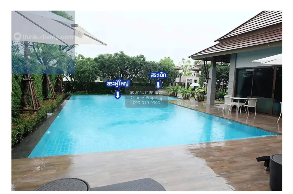 เช่าทาวน์โฮมหลังมุม พฤกษาวิลล์ 73 บาหลี ห้องมุม สวนหลวง เขต สวนหล