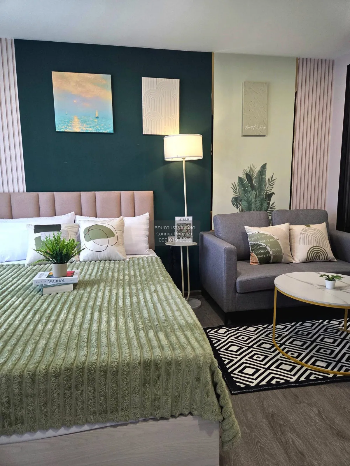 เช่าคอนโด  เคฟ วันเดอร์แลนด์ ห้องมุม คลองหนึ่ง คลองหลวง ปทุมธานี  2