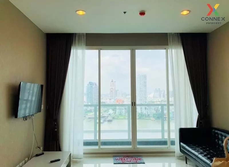FOR RENT condo , Menam Residences , BTS-Saphan Taksin , Wat Phray 1