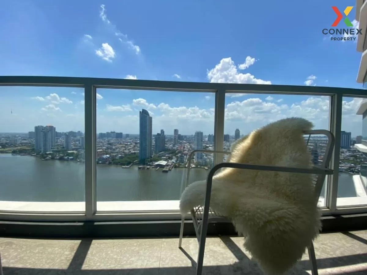 FOR RENT condo , Menam Residences , high floor , river view , BTS