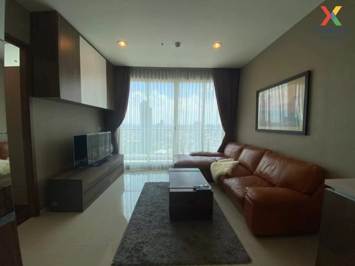 FOR RENT condo , Menam Residences , high floor , river view , BTS 4