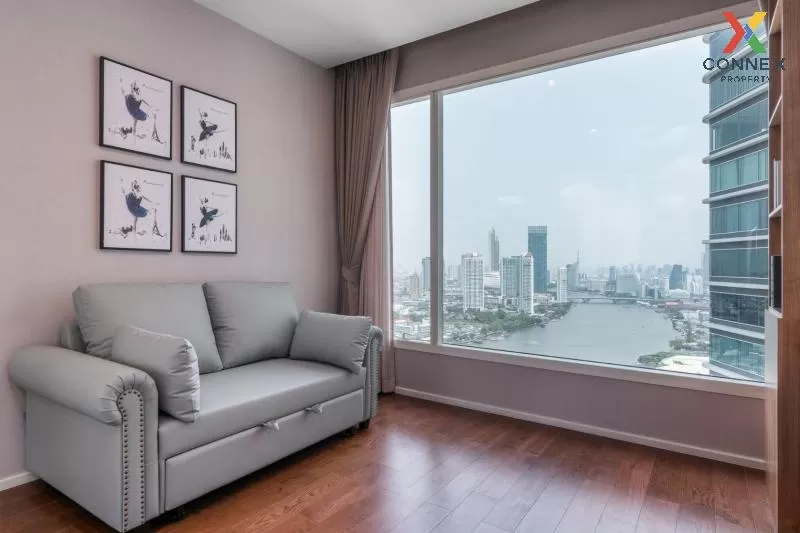 FOR RENT condo , Menam Residences , BTS-Saphan Taksin , Wat Phray