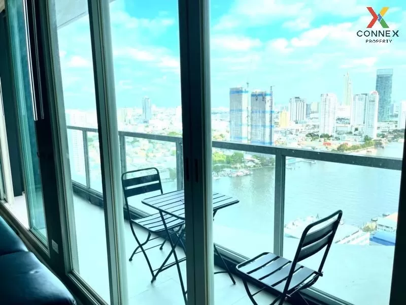 FOR RENT condo , Menam Residences , BTS-Saphan Taksin , Wat Phray
