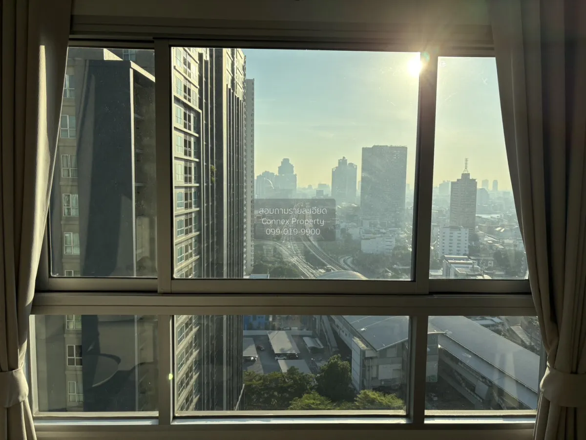 FOR RENT condo , Q House Sathorn , BTS-Krung Thon Buri , Khlong T