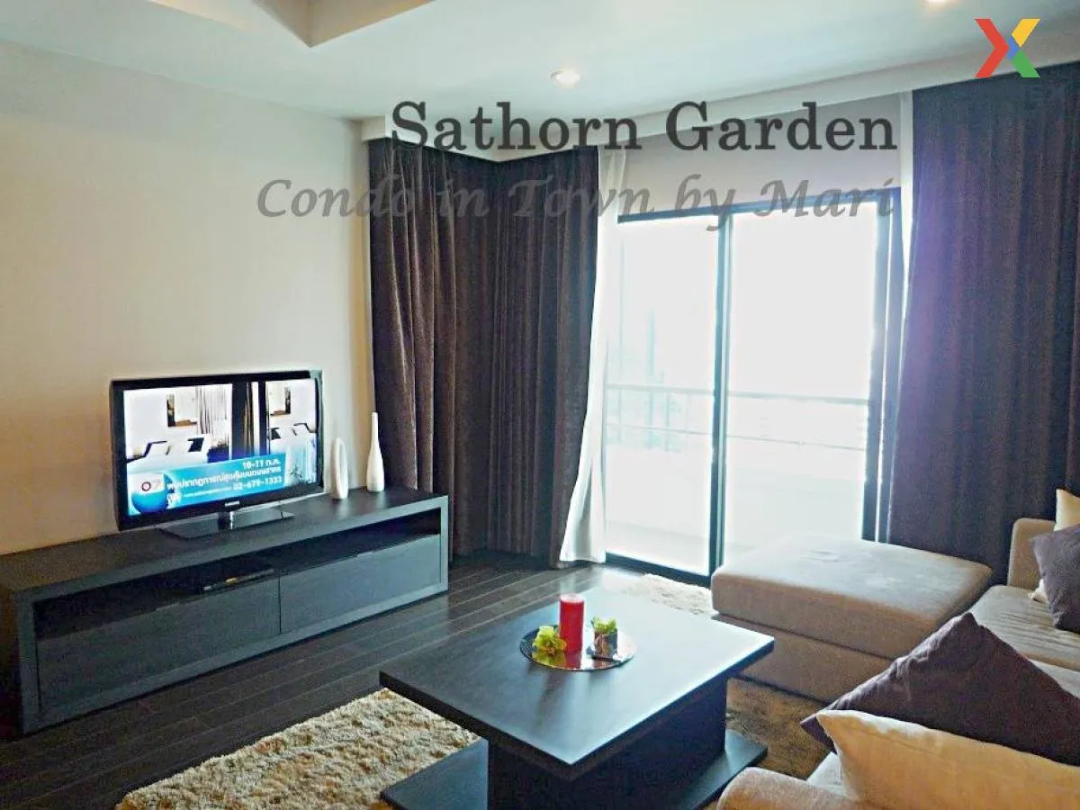 FOR SALE condo , Sathorn Garden , MRT-Lumphini , Thungmahamek , S 2