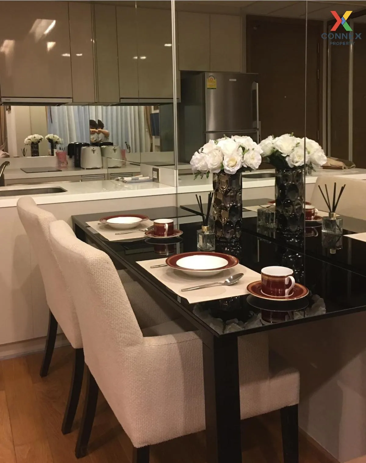 FOR RENT condo , The Address Sathorn , BTS-Saint Louis , Silom ,  3