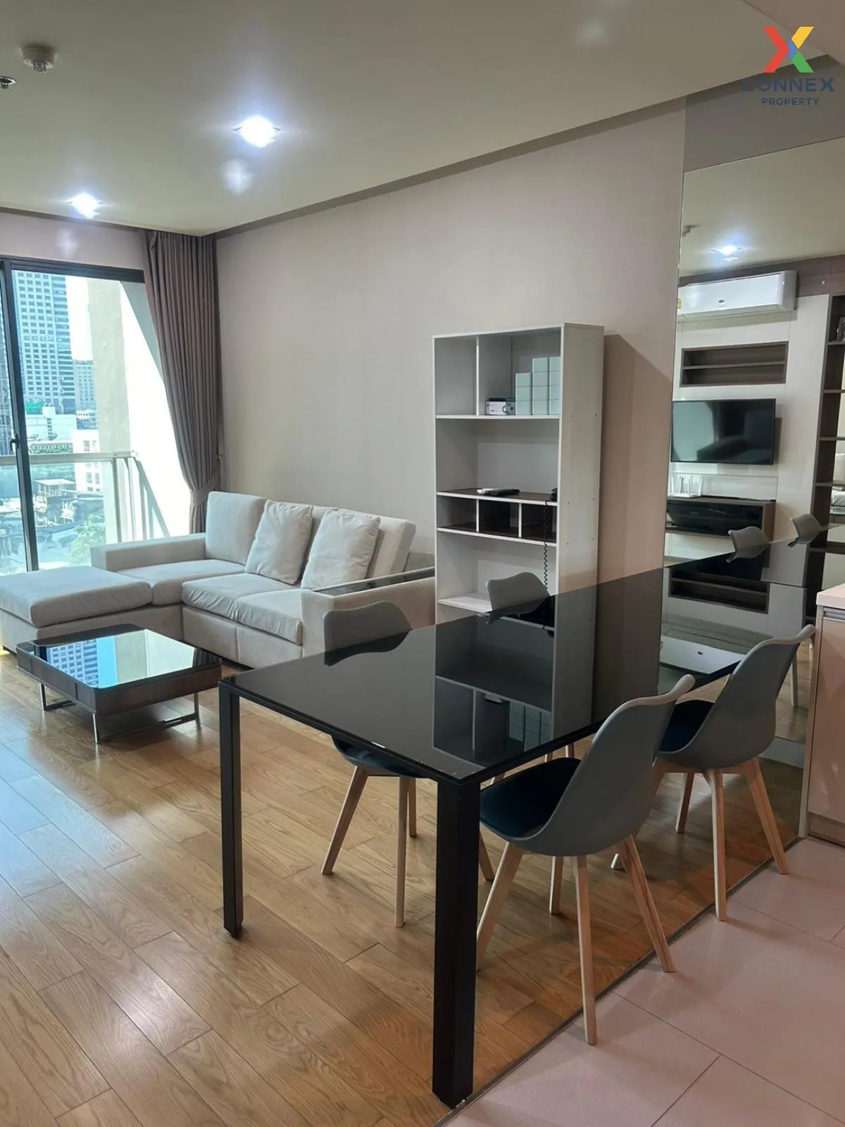 FOR RENT condo , The Address Sathorn , BTS-Saint Louis , Silom ,  3