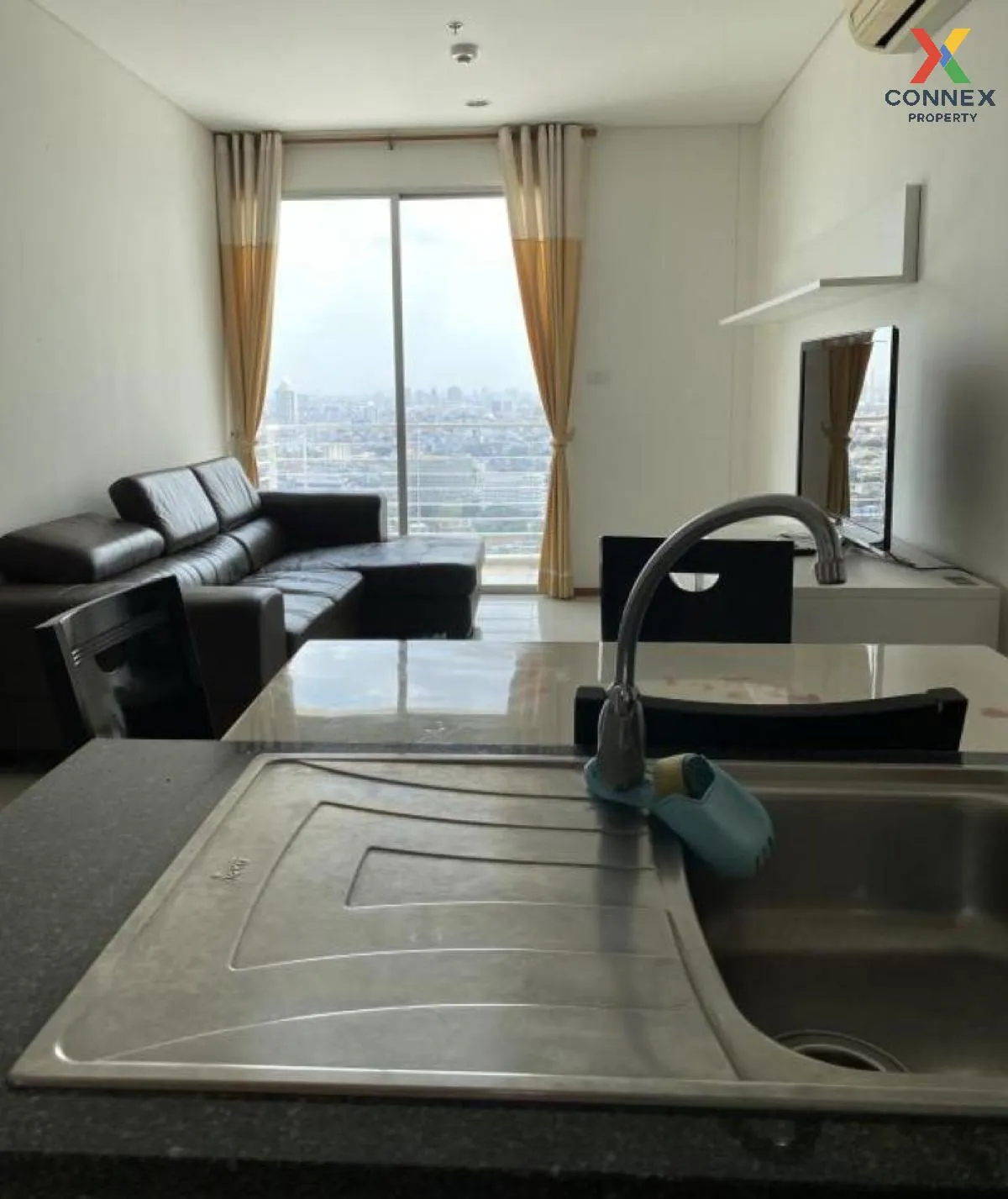 FOR RENT condo , Villa Sathorn , BTS-Krung Thon Buri , Khlong Ton 2