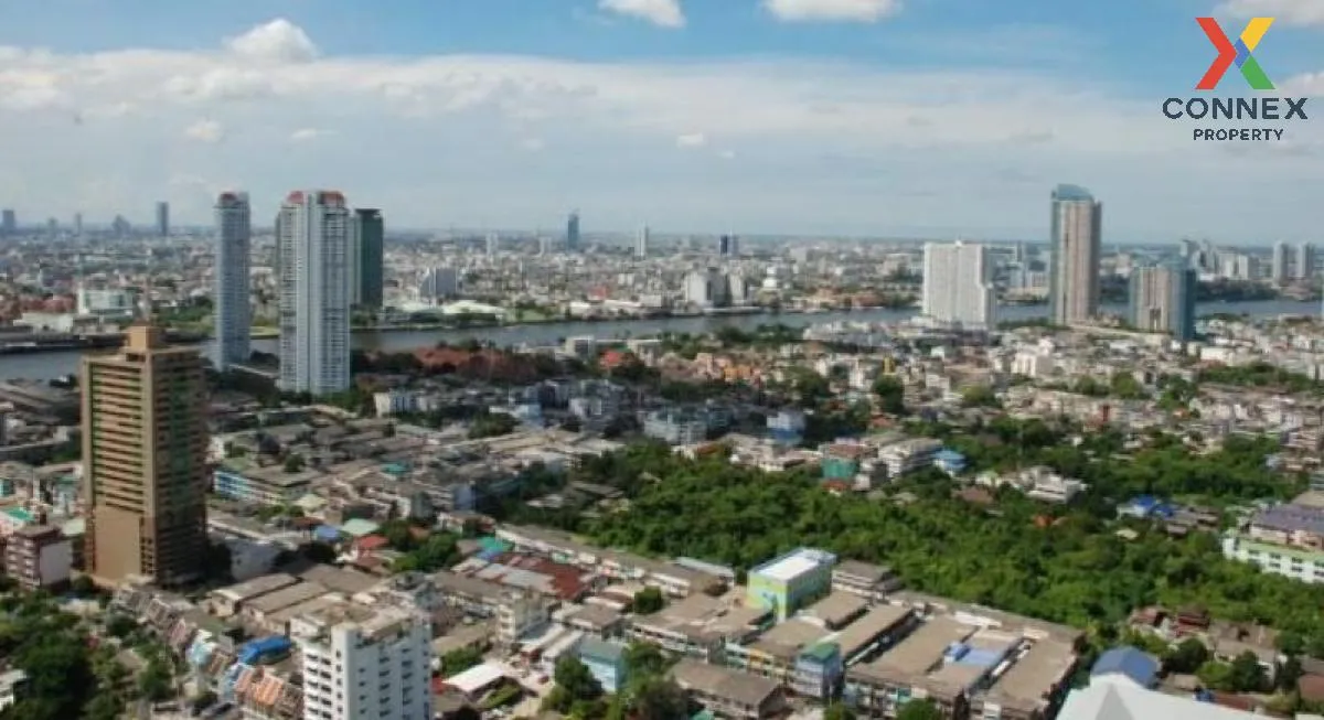 FOR RENT condo , Villa Sathorn , high floor , BTS-Krung Thon Buri