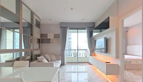 เช่าคอนโด  คิว อโศก MRT-เพชรบุรี มักกะสัน เขต ราชเทวี กรุงเทพ CX-34104