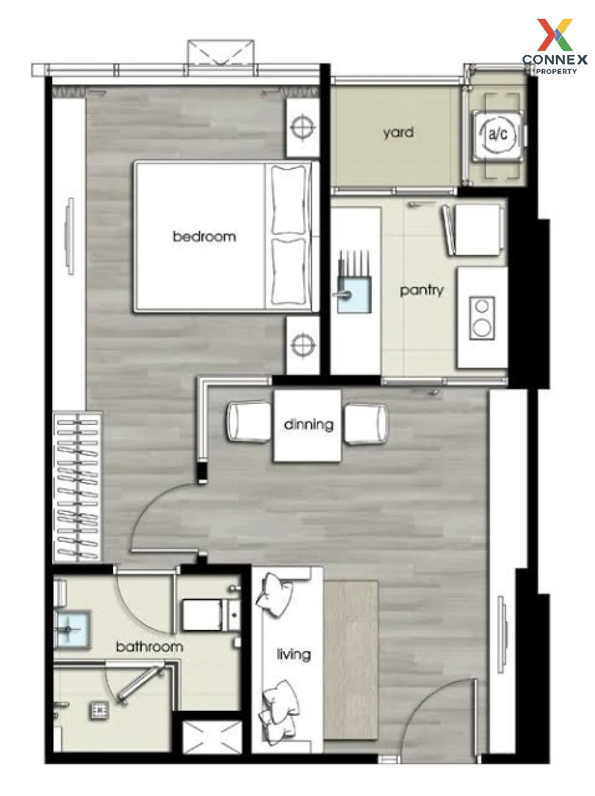 เช่าคอนโด  เดอะ รูม พระราม 4 MRT-หัวลำโพง รองเมือง เขต ปทุมวัน กร
