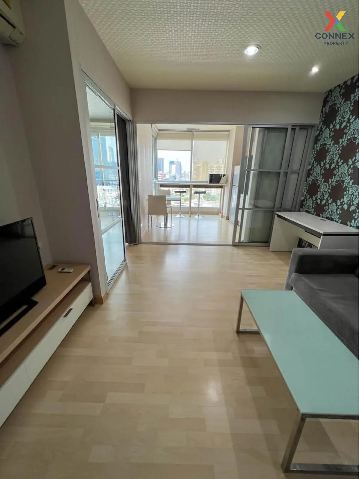 เช่าคอนโด  ริทึ่ม รัชดา วิวสวย ชั้นสูง วิวแม่น้ำ MRT-รัชดาภิเษก ส 2