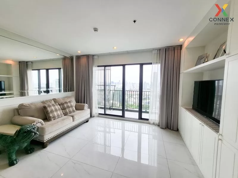 FOR RENT condo , C Ekkamai , high floor , BTS-Ekkamai , Khlong Ta 1