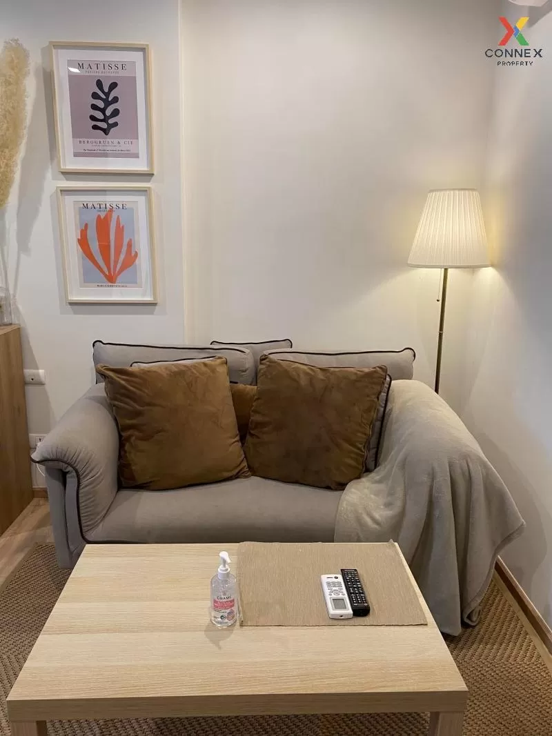 FOR RENT condo , The Base Garden Rama 9 , nice view , high floor  2