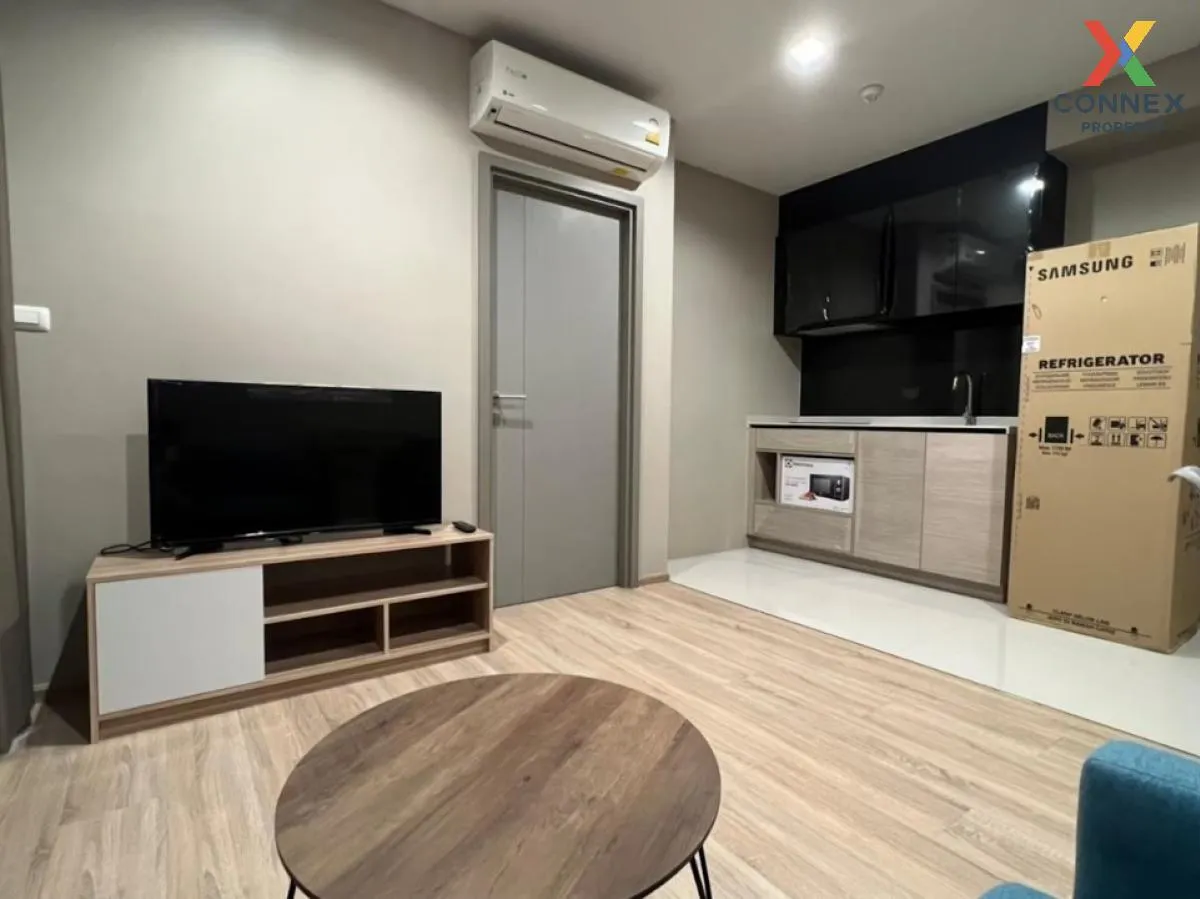 FOR RENT condo , The Base Garden Rama 9 , nice view , high floor  4