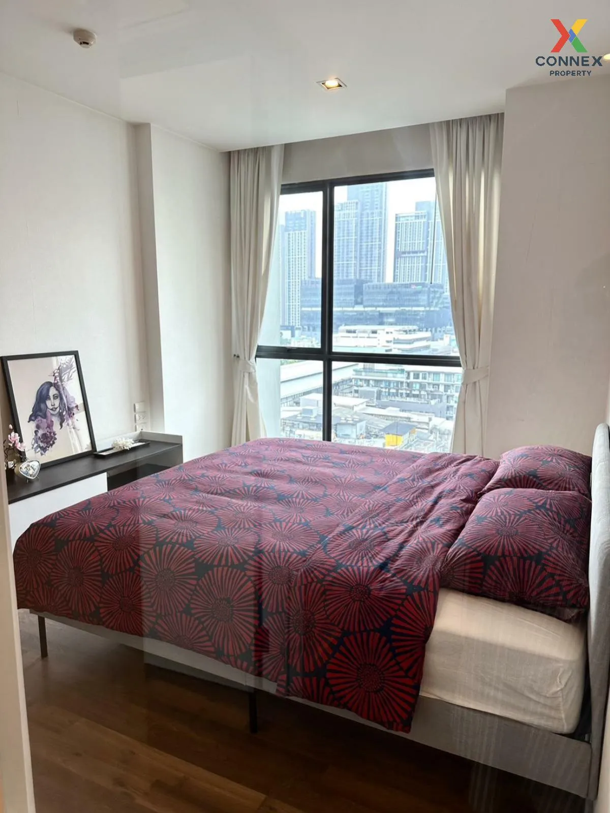 FOR RENT condo , The Room Sukhumvit 62 , high floor , BTS-Punnawi