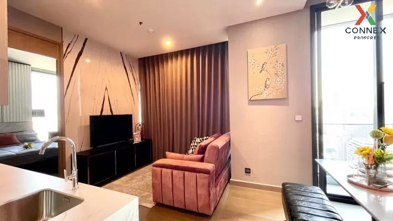 เช่าคอนโด  ดิ เอส แอท สิงห์คอมเพล็กซ์ ชั้นสูง MRT-เพชรบุรี บางกะป 1