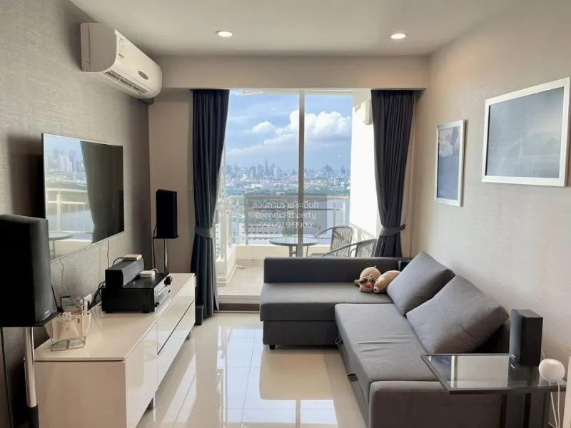 FOR SALE condo , Supalai Prima Riva , nice view , high floor , ri 1