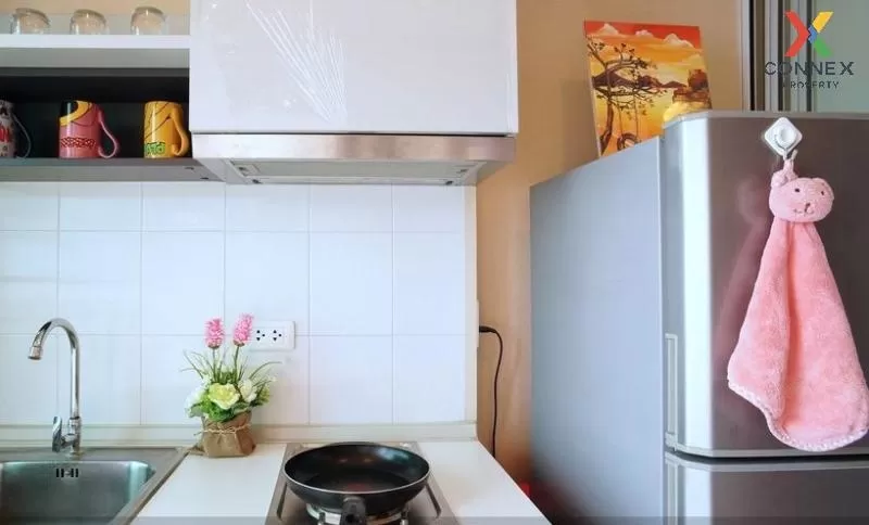 FOR RENT condo , The Base Sukhumvit 77 , nice view , high floor ,