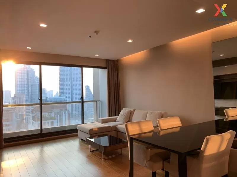FOR RENT condo , The Address Sathorn , high floor , BTS-Saint Lou 2