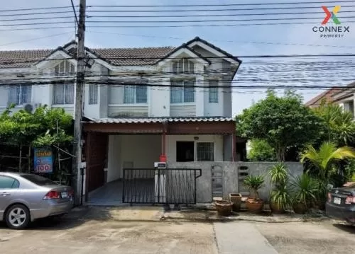 Townhouse for sale, corner room, Pruksa village 63/1, next to Tiwanon-Pathum Thani Road.CX-54998