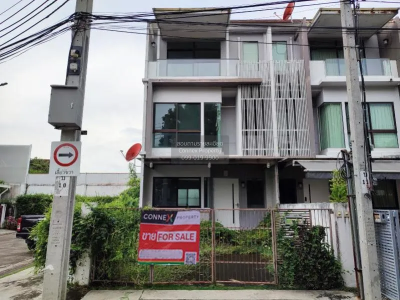 FOR SALE townhome , Baan Mai Rama 2-Buddhabucha  , corner unit ,  1