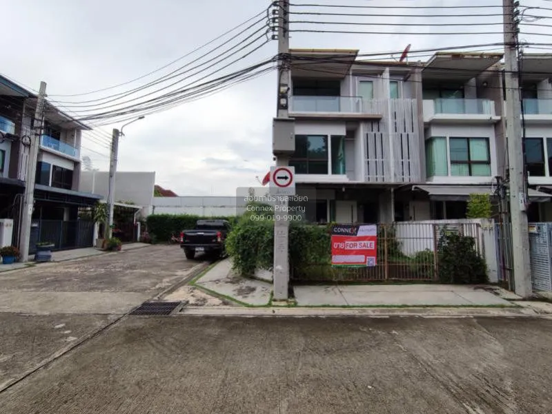 FOR SALE townhome , Baan Mai Rama 2-Buddhabucha  , corner unit ,  2