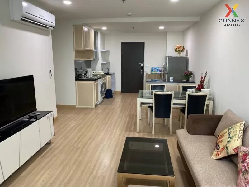 FOR RENT condo , Sky Walk Residences , high floor , BTS-Phra Khan 1