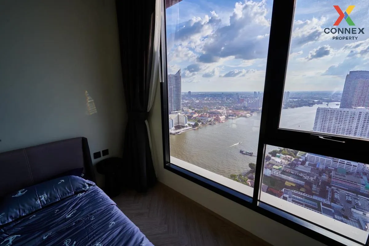 FOR RENT condo , Chapter Charoennakhorn-Riverside , BTS-Krung Tho