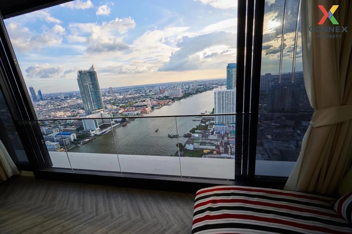 FOR RENT condo , Chapter Charoennakhorn-Riverside , BTS-Krung Tho