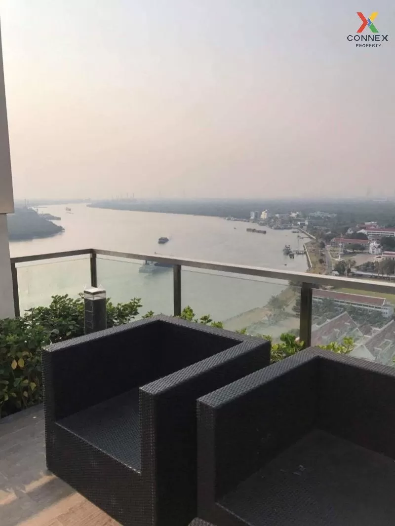 FOR RENT condo , Knightsbridge Sky River Ocean  , BTS-Pak Nam , P
