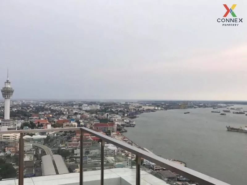 FOR RENT condo , Knightsbridge Sky River Ocean  , BTS-Pak Nam , P