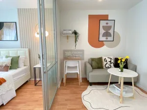 FOR SALE condo , Lumpini Ville Nakhon In - Riverview , MRT-Yak Tiwanon , Talat Khwan , Don Mueang , Nonthaburi , CX-56166