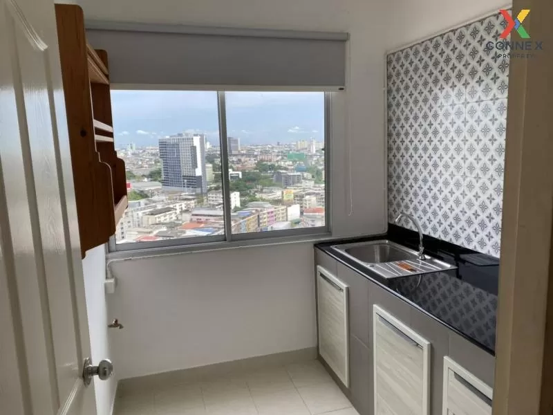 FOR RENT condo , City Home Sukhumvit 101/2 , high floor , BTS-Udo