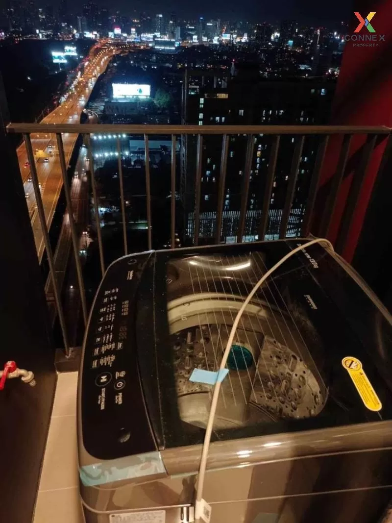 FOR RENT condo , Life Asoke Hype Rama 9 , high floor , MRT-Phra R