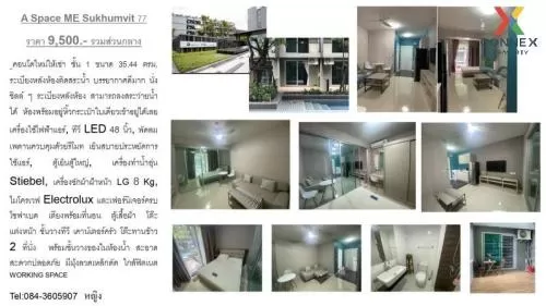 FOR RENT condo , A Space Sukhumvit 77 , BTS-On Nut , Suan Luang , Suan Luang , Bangkok , CX-57179