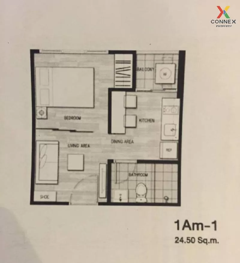 ขายคอนโด  เดอะ เบส แจ้งวัฒนะ คลองเกลือ ปากเกร็ด นนทบุรี CX-67441