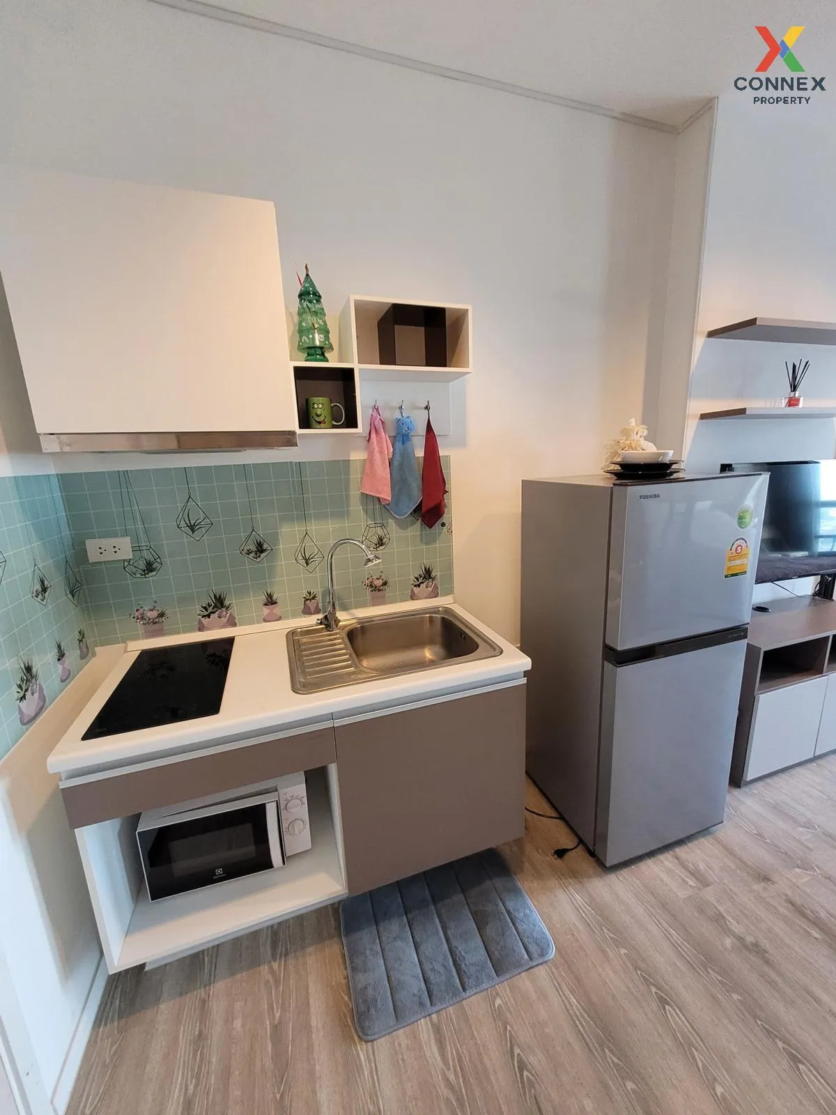 FOR RENT condo , Knightsbridge Sky River Ocean  , BTS-Pak Nam , P