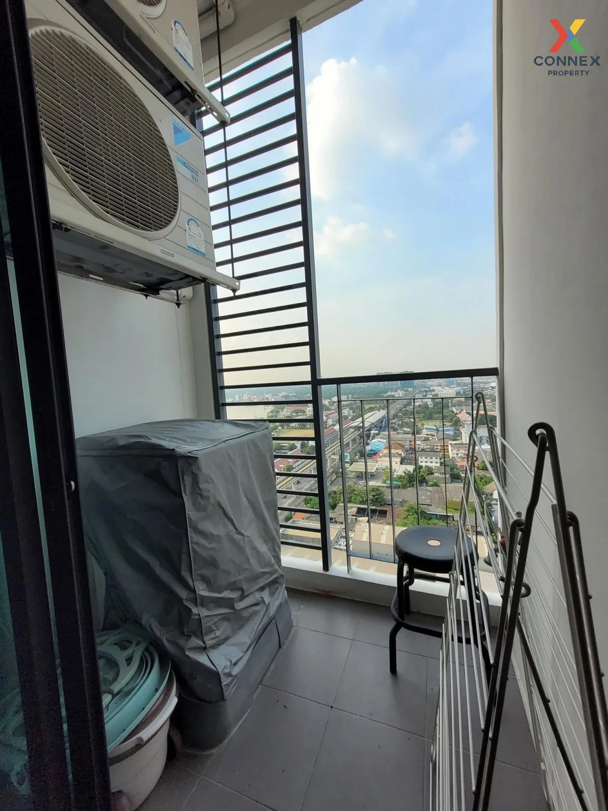 FOR RENT condo , Knightsbridge Sky River Ocean  , BTS-Pak Nam , P