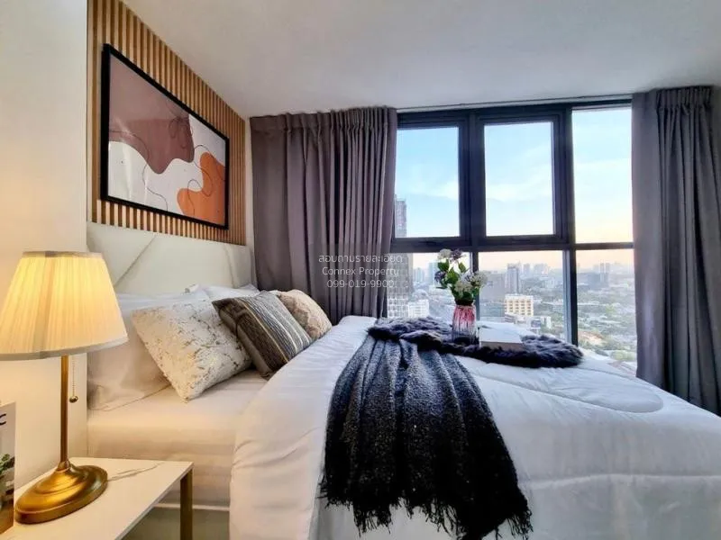 FOR SALE condo , Ideo Mobi Sukhumvit , Duplex , nice view , high 