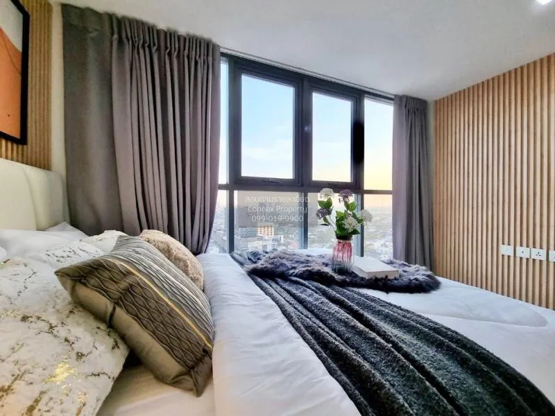 FOR SALE condo , Ideo Mobi Sukhumvit , Duplex , nice view , high 