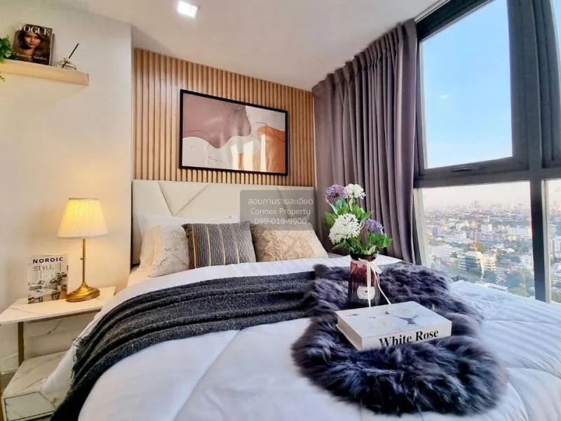 FOR SALE condo , Ideo Mobi Sukhumvit , Duplex , nice view , high 