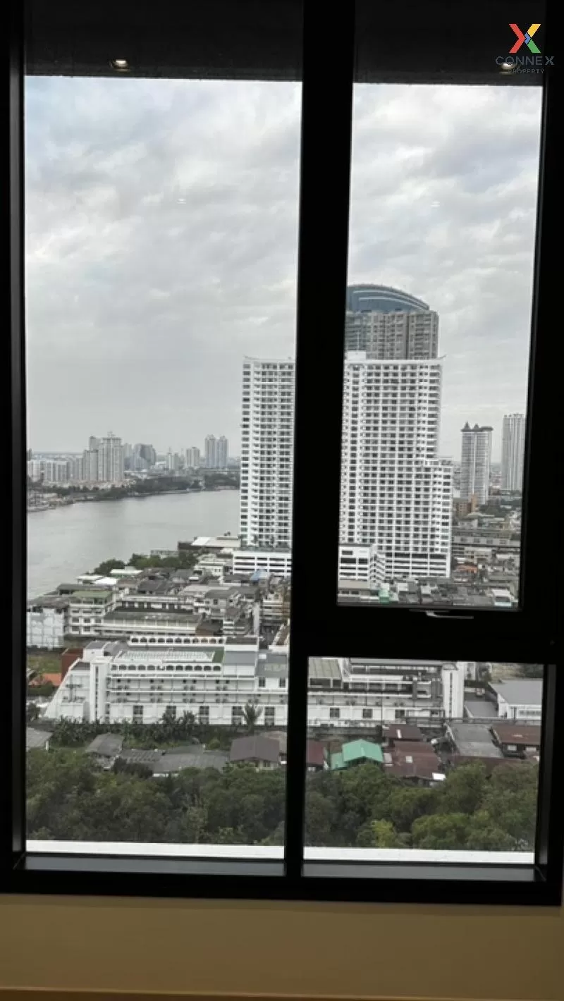 เช่าคอนโด  แชปเตอร์ เจริญนคร-ริเวอร์ไซด์ ห้องมุม วิวแม่น้ำ BTS-กร