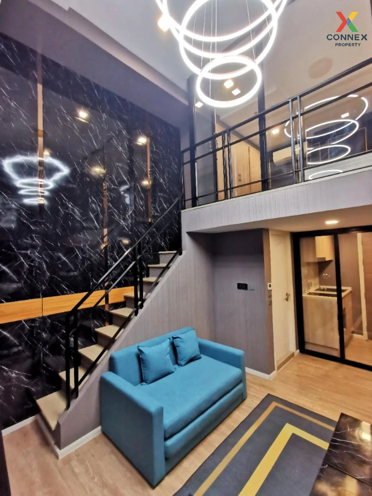 FOR RENT condo , Modiz Sukhumvit 50 , Duplex , high floor , BTS-O 2